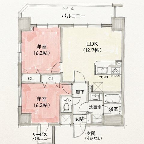 間取図