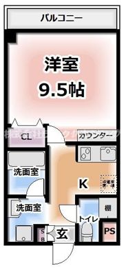 ペイサージュの間取り画像