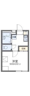 レオパレス豊の間取り画像