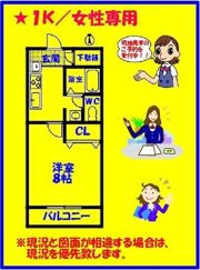 ルミエール ウエストの間取り画像