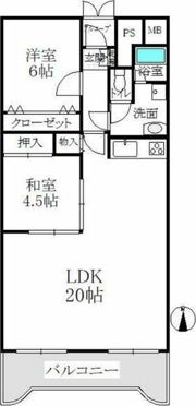 ホワイトキャッスル平針Ⅱの間取り画像