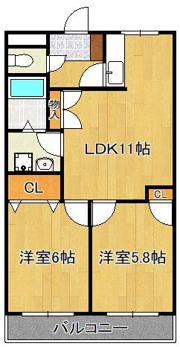 ソフィア長津の間取り画像