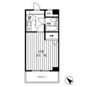 シャルム白楽の間取り画像