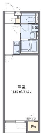 クレイノトニワンの間取り画像