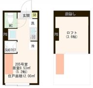 ハーモニーテラス板橋宮本町の間取り画像