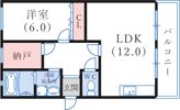 ユメノサニーハイツの間取り画像