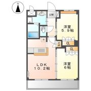 アサヒ2011の間取り画像