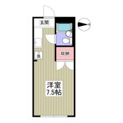 ハイツ谷野の間取り画像