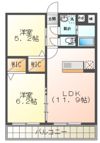 メルローズ寿第1の間取り画像