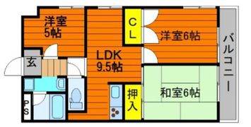 ふぁみーゆ旭川の間取り画像