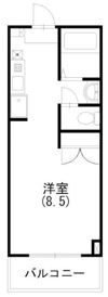 クリエイトダイアナⅠの間取り画像