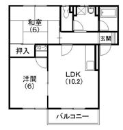 プライムコート富塚の間取り画像