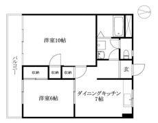 イーストレジデンス大和の間取り画像