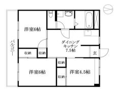 イーストレジデンス大和の間取り画像