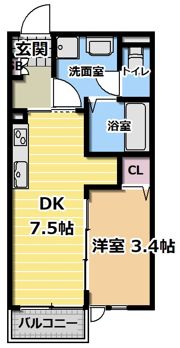 メゾン ノヴァの間取り画像