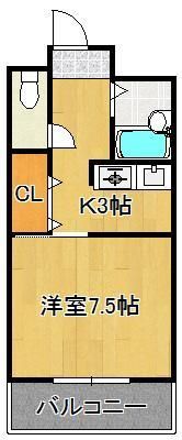 ピュアシティ小倉の間取り画像