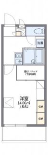 レオパレスシーバーの間取り画像