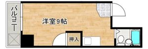 ウエストハイツの間取り画像