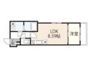 セブンプロート江波東の間取り画像
