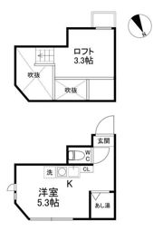 アーバンプレイス新宿中央の間取り画像