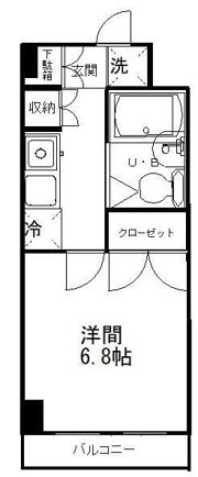 ホワイトリヴィエールの間取り画像