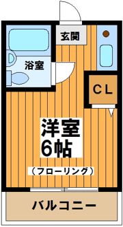 ダジュール松原の間取り画像