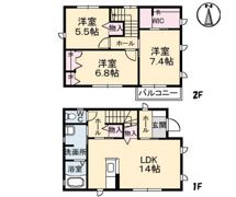 サガージュ A棟の間取り画像