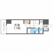 スペーシア日本橋東の間取り画像