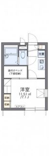 レオパレス五月山の間取り画像