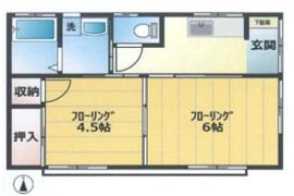 瀬川貸家の間取り画像