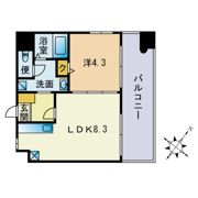 ベレーザ平尾の間取り画像