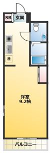 ヘリオス378小平栄町の間取り画像