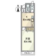 カーサ芙蓉の間取り画像