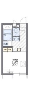レオパレスセーヌの間取り画像