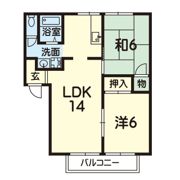 アスガードレジデンスCの間取り画像