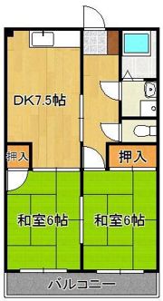 プレアール新津IIの間取り画像