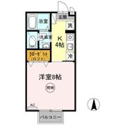 コンフォート玉名の間取り画像