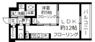 ファインクレスト入谷の間取り画像