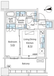 SHIROKANE The SKY E棟の間取り画像