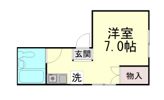 高羽ハイムの間取り画像