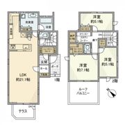 東野戸建の間取り画像