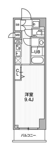 ALTERNA横濱阪東橋の間取り画像