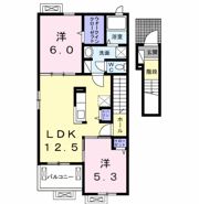 ラルーチェ Bの間取り画像