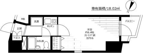 日神パレステージ護国寺の間取り画像