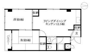 第8成田マンションの間取り画像