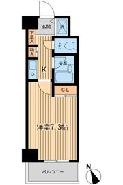 ベジフル北新宿弐番館の間取り画像