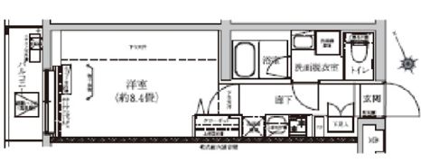 アイル グランデ押上ノースドゥーエの間取り画像