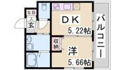 プリオーレ新開地の間取り画像