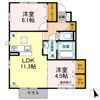 ガーディアン五万石町の間取り画像