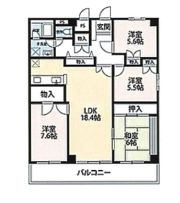 インテーク久里浜の間取り画像